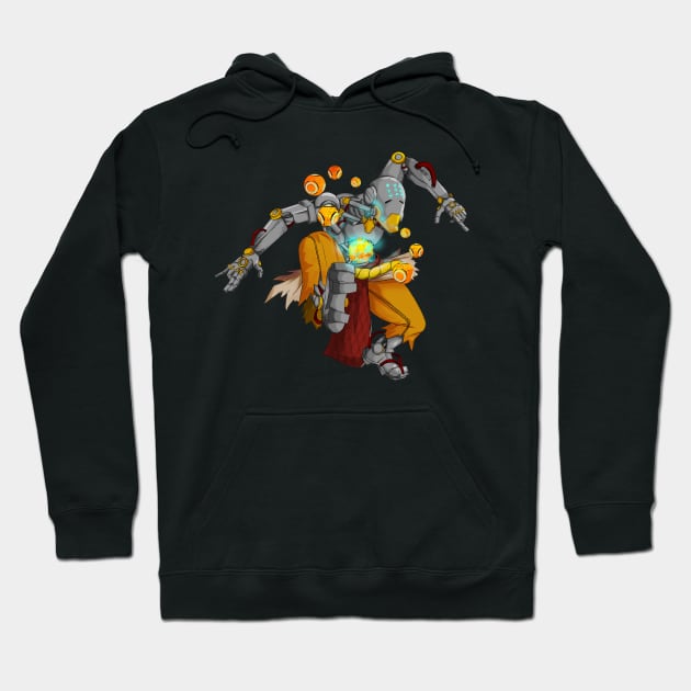 Zenyatta of Overwatch Hoodie by MinosArt